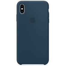 Чохол для iPhone Apple Silicone Case Pacific Green (MUJQ2) for iPhone Xs Max: Колір синій