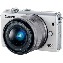 Canon EOS M100 kit (15-45mm) IS STM White Официальная гарантия