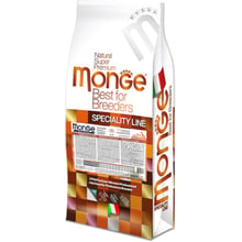 Сухой корм Monge Natural Superpremium All Breeds Adult лосось с рисом 15 кг (70006361): Тип Сухой корм