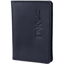 Мужская обложка для ID-паспорта DNK Leather синяя (DNK-mini-oknoR-colK): Пол Мужской