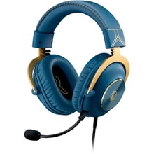 Навушники Logitech G PRO X Gaming Headset League of Legends Edition (981-001106): Тип конструкції повнорозмірні