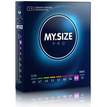 Презервативи My.Size Pro 69, 3 шт.: Тип Увеличенного размера