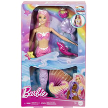 Лялька-русалка Barbie Dreamtopia Русалка Кольорова магія (HRP97): Вік от 3 лет