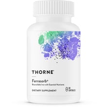 Thorne Research Ferrasorb 60 Caps Строительная формула крови