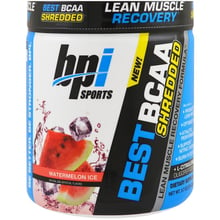 Амінокислота для спорту BPI Sports Best BCAA Shredded 275 g / 25 servings / Watermelon Ice: Тип BCAA