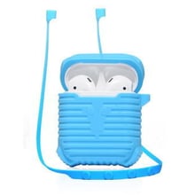 Чехол для наушников COTEetCI Case Blue (CS8108-BL) for AirPods: Тип Чехол