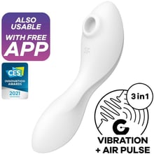 Вібратор Satisfyer Curvy Trinity 5+ white: Для кого Для женщин