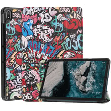 Аксессуар для планшетных ПК BeCover Smart Case Graffiti for Nokia T20 10.4" (708056): Цвет рисунок