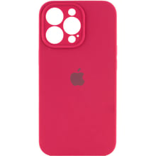 Аксесуар для iPhone Mobile Case Silicone Case Full Camera Protective Rose Red для iPhone 14 Pro: Колір розовый