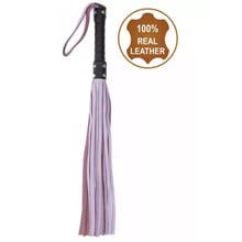 Флоггер из натуральной кожи Flirty Leather - Lavender, BM-00009: Производитель Flirty