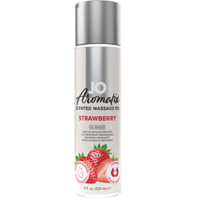 Натуральна масажна олія System JO Aromatix - Massage Oil - Strawberry 120 мл: Тип Масло