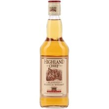 Віскі Highland Chief 3 yo blended 0.5 л 40% (DIS5038342192010): Об'єм, л 0.5