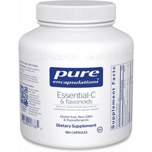 Pure Encapsulations Ester-C® & flavonoids Витамин С и флавоноиды 180 капсул: Вид Неферментные