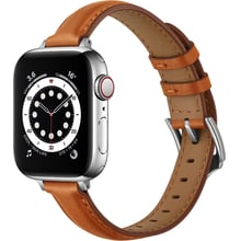 Аксессуар для Watch Slim 14mm Cow Leather Business Watch Bank Brown (BLAP181243) for Apple Watch 38/40/41mm: Производитель Lunatik