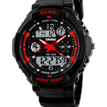 Наручные часы Skmei S-Shock Red 0931R: Стиль Спортивный