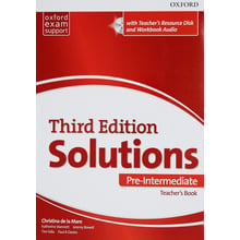 Solutions 3rd Edition Pre-Intermediate: Teacher's Guide with Teacher's Resource Disk: Виробник Oxford University Press (OUP)