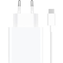 Зарядное устройство Xiaomi USB Wall Charger 67W White with USB-C Cable (BHR6035EU): Кабель в комплекте USB-C