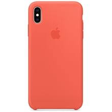 Аксесуар для iPhone Apple Silicone Case Nectarine (MTFF2) for iPhone Xs Max: Колір помаранчевий