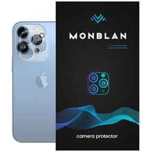 Аксесуар для iPhone Monblan Tempered Glass for Camera iPhone 13 Pro / 13 Pro Max: Колір прозорий