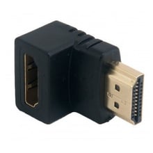 Кабель і перехідник Extradigital HDMI to HDMI, 90 Degree, v1.4, Gold (KBH1671): Тип перехідник