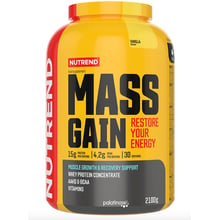 Гейнер Nutrend MASS GAIN 2100 g/30 servings/vanilla: Стать Унисекс