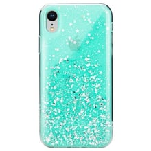 Аксесуар для iPhone SwitchEasy Starfield Case Mint (GS-103-45-171-57) for iPhone XR: Колір зелений