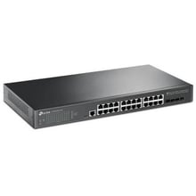 Мережевий комутатор TP-Link TL-SG3428X-UPS: Порти только Gigabit Ethernet (10/100/1000)