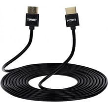 Кабель і перехідник 2E HDMI to HDMI 3.0m 2.0 Slim black (2EW-1119-3m): Тип кабель