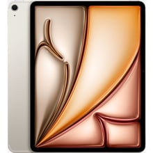 Планшет Apple iPad Air 13" 2024 Wi-Fi + Cellular 512GB M2 Starlight (MV723) UA: Екран 13" Liquid Retina (2732x2048 точек) Multi-Touch c подсветкой LED и технологией IPS / Яркость 600 кд/м² / Олеофобное покрытие / Технология True Tone