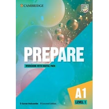 Prepare! Updated 2nd Edition 1: Workbook with Digital Pack: Виробник Cambridge University Press