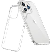 Аксесуар для iPhone Mutural Qintou series TPU Case Transparent for iPhone 15: Колір прозрачный