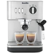 Кавоварка BREVILLE VCF149X: Тип рожковая кофеварка эспрессо