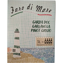 Вино Faro Di Mare - Pinot Grigio Garganaga DOC сухое белое 3л 11.5% (PLK8003625020721): Страна производитель Италия