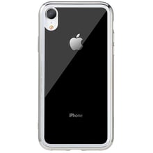 Аксесуар для iPhone WK Crysden Series Glass Case Silver (RPC-002) for iPhone XR: Колір сріблястий