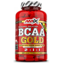 Амінокислота для спорту Amix BCAA Gold 150 tab / 50 послуг: Тип BCAA