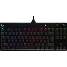 Клавиатура Logitech G PRO Mechanical Gaming Keyboard USB (920-009393, 920-009392): Подключение проводное