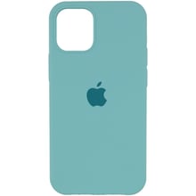 Аксесуар для iPhone Mobile Case Silicone Case Full Protective Marine Green для iPhone 13 Pro: Колір бирюзовый