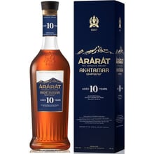 Бренди армянский Ararat Akhtamar, 10 years old, 0.5л, 40%, gift box (STA4850001003700): Объем, л 0.5