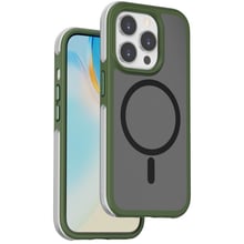 Аксесуар для iPhone WIWU Airbag Skin Feel MagSafe Green для iPhone 15 Pro (ZKK-012): Колір зеленый