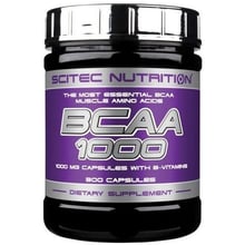 Амінокислота для спорту Scitec Nutrition BCAA 1000 300 caps: Тип BCAA