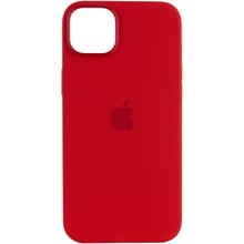 Чохол для iPhone TPU Silicone case with Magsafe Red for iPhone 14: Колір красный