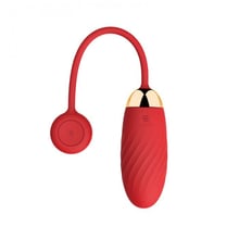 Svakom Ella Vibrating Egg Red віброяйце, 21.5х3.3 см: Для кого Для жінок