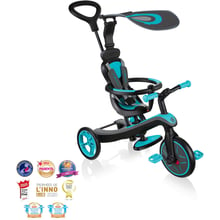 Велосипед Globber Explorer Trike 4в1 бирюзовый (632-105-3): Тип 3х колесный велосипед