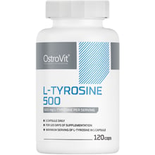 Амінокислота для спорту OstroVit L-Tyrosine 500 mg 120 caps / 120 servings