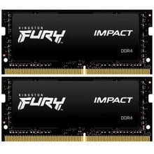 Kingston FURY 64 GB (2x32 GB) SO-DIMM DDR4 3200 MHz Impact (KF432S20IBK2/64): Тип DDR4