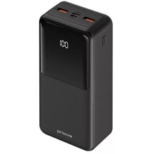 Внешний аккумулятор Proove Power Bank 30000mAh Illuminator 22.5W Black: Количество USB 3