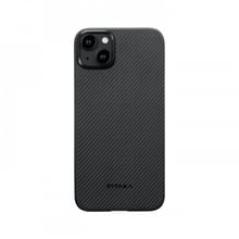 Чохол для iPhone Pitaka MagEZ Case 4 Twill 600D Black/Grey (KI1501MA) для iPhone 15 Plus: Колір черный