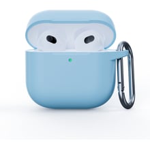 Чехол ArmorStandart Hang Case Light Blue (ARM81283) for Apple AirPods 4: Тип Чехол