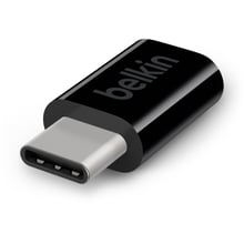 Адаптер Belkin Adapter USB-C to microUSB 12W Black (F2CU058BTBLK): Цвет черный