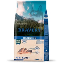 Сухий корм Bravery Herring Mini Adult з оселедцем 7 кг (0630 BR HERR ADUL M_ 7KG): Тип Сухий корм